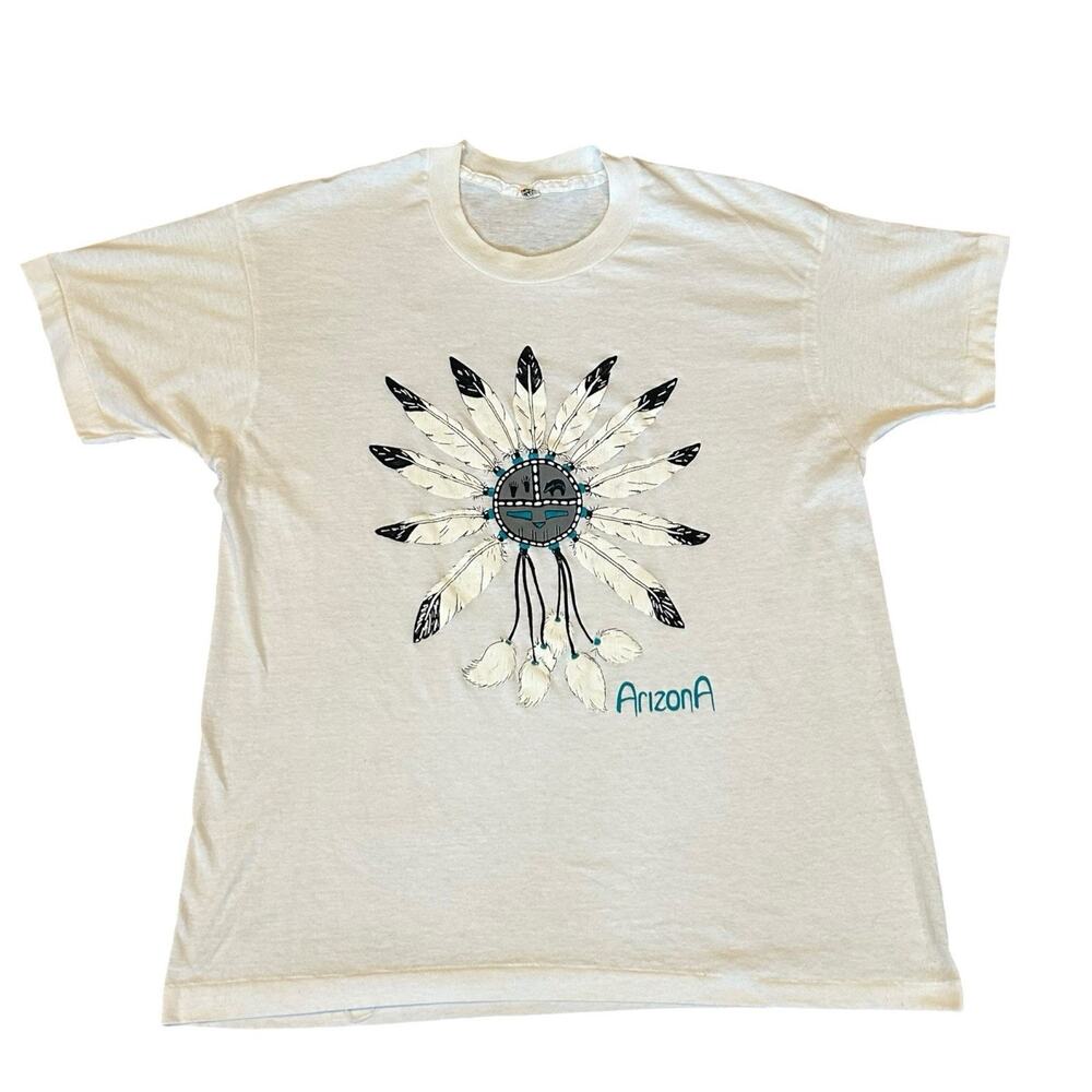 Screen Stars 80s Arizona Dream Catcher Graphic Tee XL
